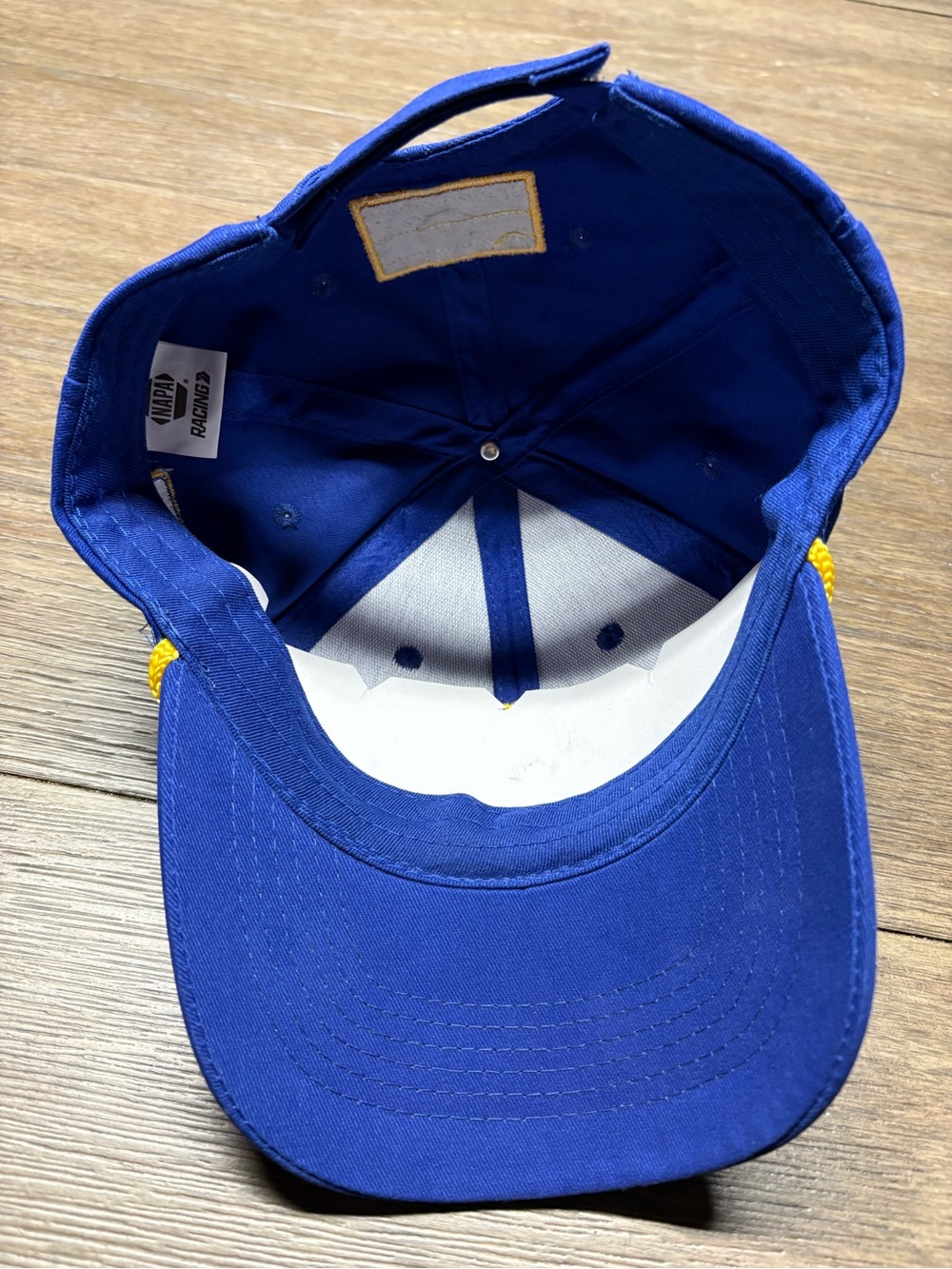 NAPA Racing Blue & Yellow Rope-Trim Cap - Picture 8 of 8